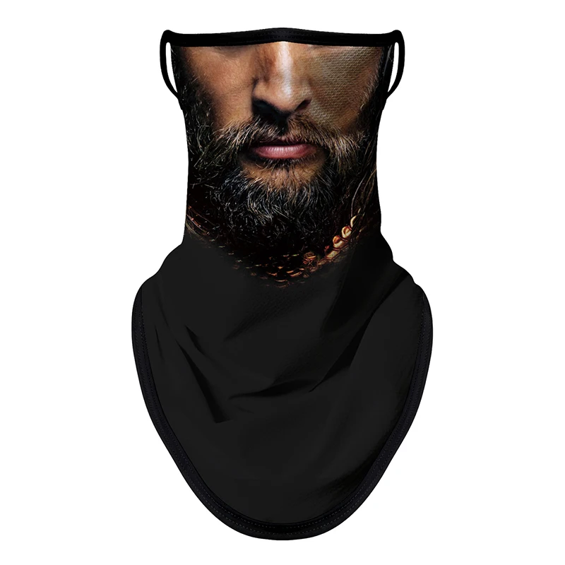Motorcycle Sun Protection Cycling Scarf Mask Balaclava Skull Multifunction Earloop Neck Mask Unisex Hiking Windproof Neck Cover - Image 9