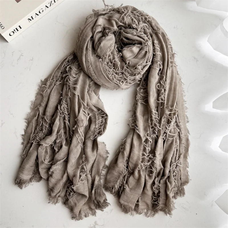 Ruins Style Unisex Steampunk Hip Hop Cotton Linen Scarf Retro Apocalyptic Scarves Techwear Capes Outdoor Tactical Shawl - Image 13