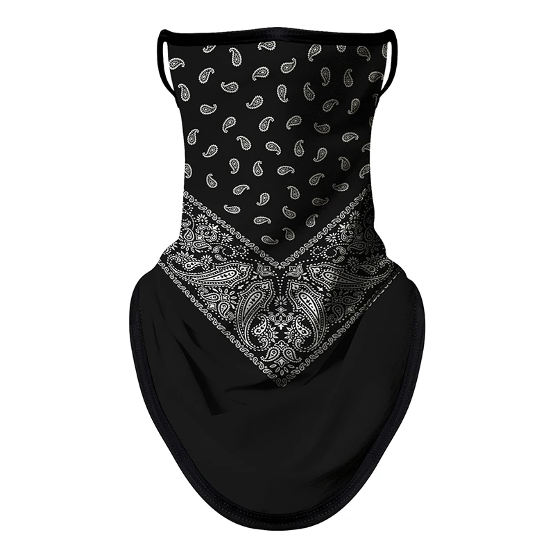 Motorcycle Sun Protection Cycling Scarf Mask Balaclava Skull Multifunction Earloop Neck Mask Unisex Hiking Windproof Neck Cover - Image 19