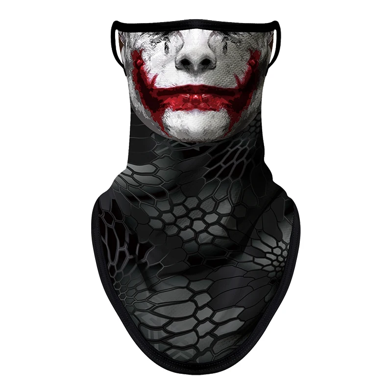 Motorcycle Sun Protection Cycling Scarf Mask Balaclava Skull Multifunction Earloop Neck Mask Unisex Hiking Windproof Neck Cover - Image 17