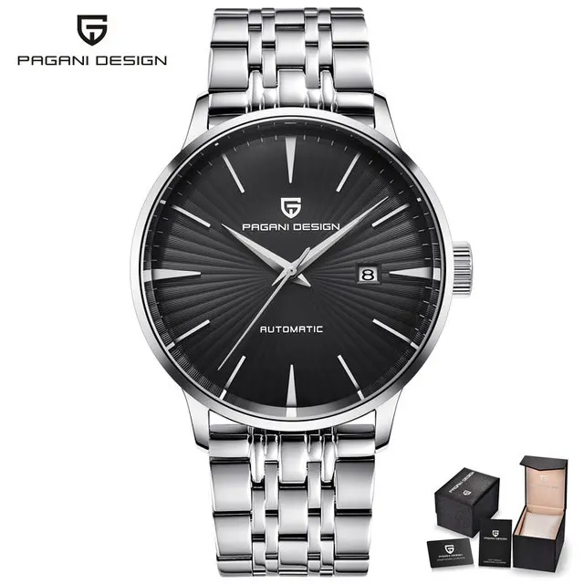 PAGANI DESIGN Men's Watch Fashion Sports Luxury Men's Stainless Steel Automatic Mechanical Business Watch - Image 9