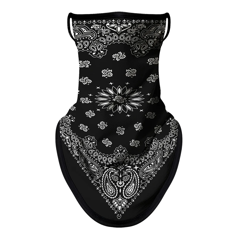 Motorcycle Sun Protection Cycling Scarf Mask Balaclava Skull Multifunction Earloop Neck Mask Unisex Hiking Windproof Neck Cover - Image 18
