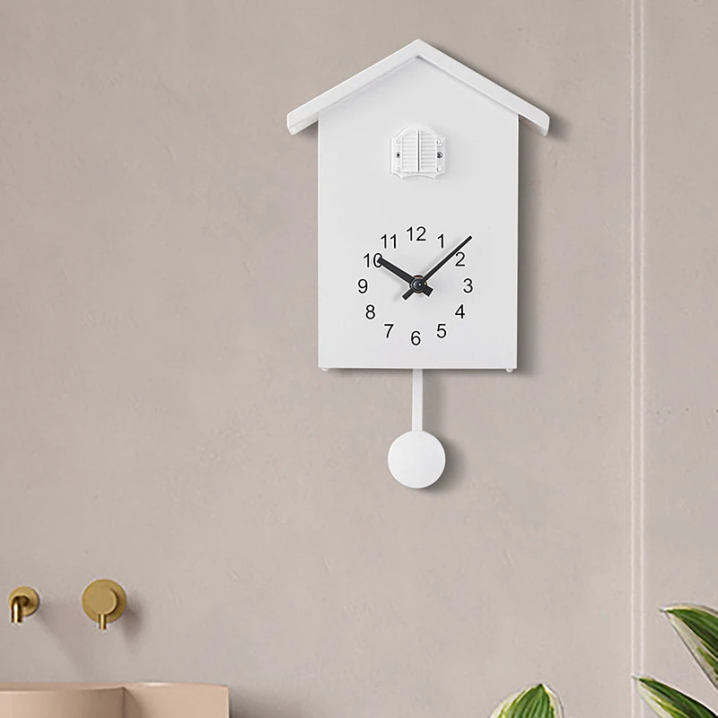 20x25cm Cuckoo Quartz Wall Clock Modern Bird Home Living Room Hanging Watch Horologe Clocks Timer Office Home Decoration Gifts - Image 4
