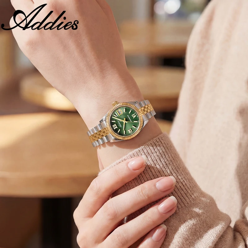 ADDIES 28mm Woman's Watches BGW9 Super Luminous Sapphire Mirror 5Bar Waterproof Diving Elegant Quartz Watch For Women AW25901 - Image 4