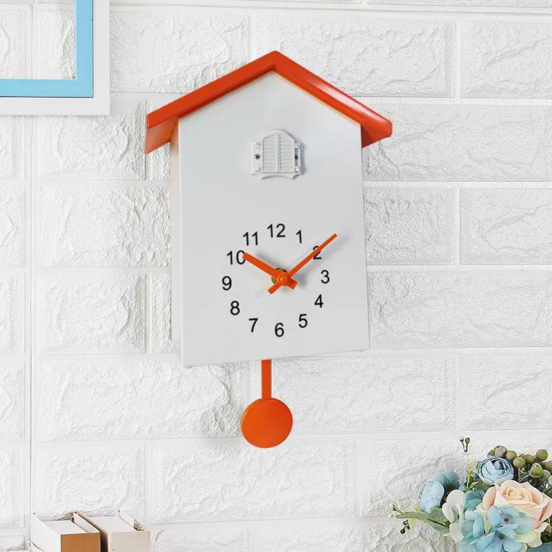 20x25cm Cuckoo Quartz Wall Clock Modern Bird Home Living Room Hanging Watch Horologe Clocks Timer Office Home Decoration Gifts - Image 7