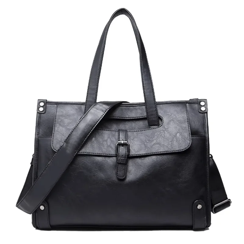 Luxury Men Handbags With Shoulder Strap Crossbody Bag Men Large Capacity Top-Handle Bags Business Laptop Bag Satchels Briefcases - Image 6