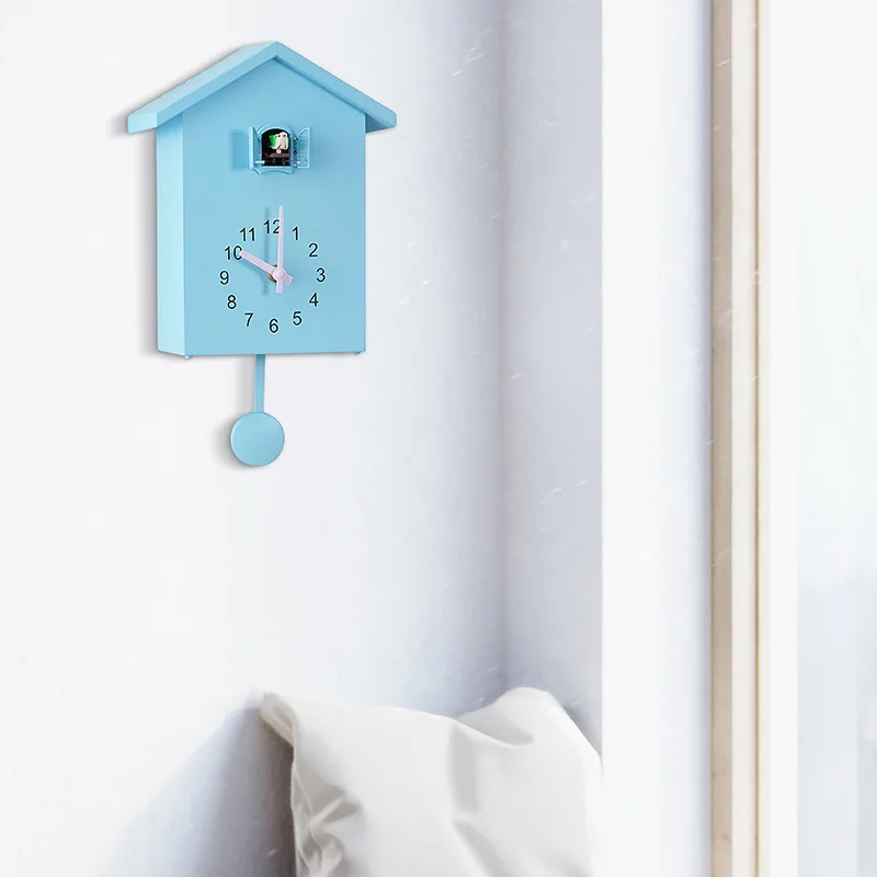 20x25cm Cuckoo Quartz Wall Clock Modern Bird Home Living Room Hanging Watch Horologe Clocks Timer Office Home Decoration Gifts - Image 9