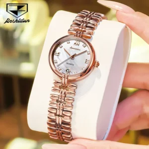 JSDUN 8987 Watches For Woman Luxury Elegant Import Quartz Watch Stainless Steel Ladies Date Watches Clock Reloj Mujer