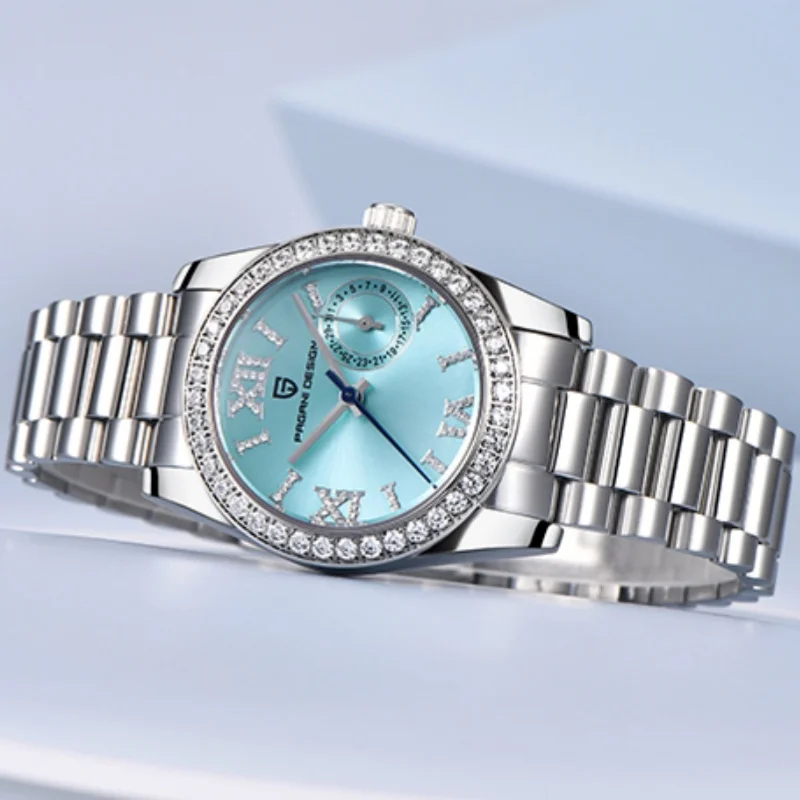 PAGANI DESIGN 2026 New 32MM Women's Wristwatch Elegant Luxury Quartz Watch For Women Fashion Waterproof Watches Sapphire Clock - Image 3