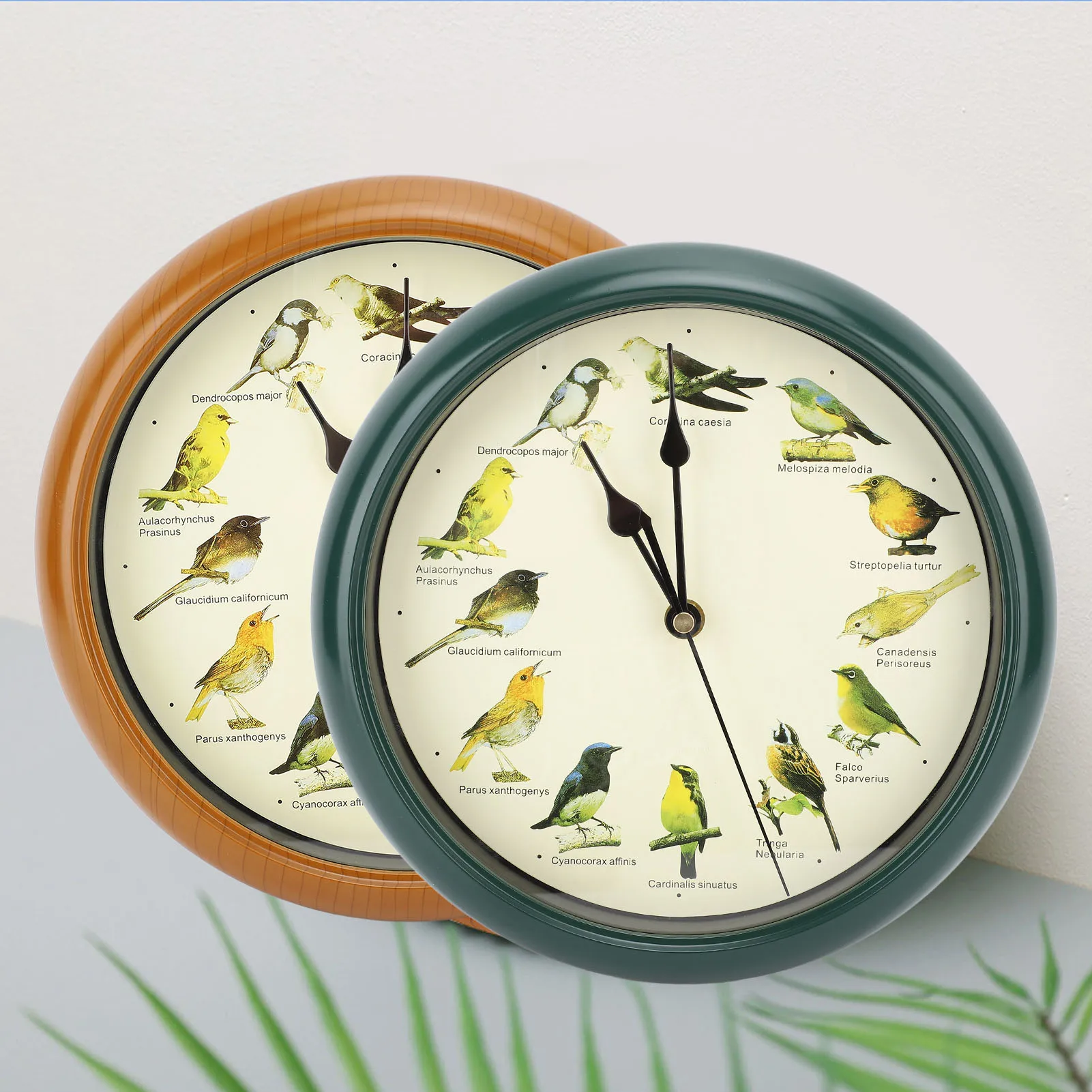10 Inch Wall Clocks Multipurpose Silent Cuckoo Christmas Music Innovative 10 Inch Clocks Punctual Bird Calls for Living Room - Image 2