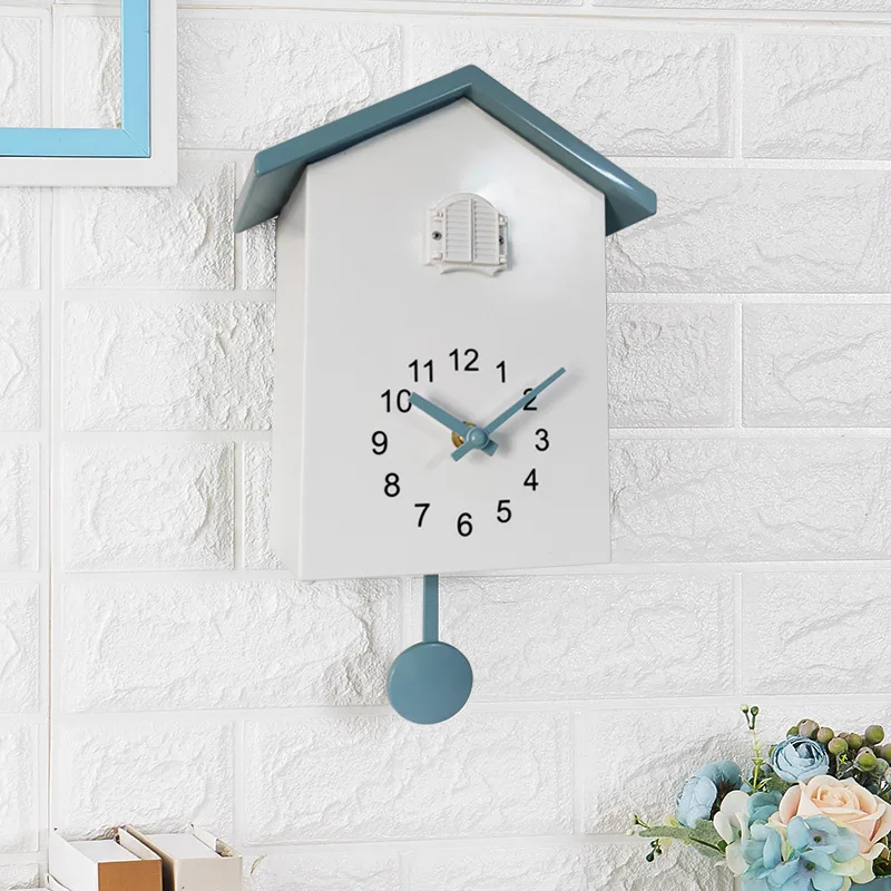 20x25cm Cuckoo Quartz Wall Clock Modern Bird Home Living Room Hanging Watch Horologe Clocks Timer Office Home Decoration Gifts - Image 8