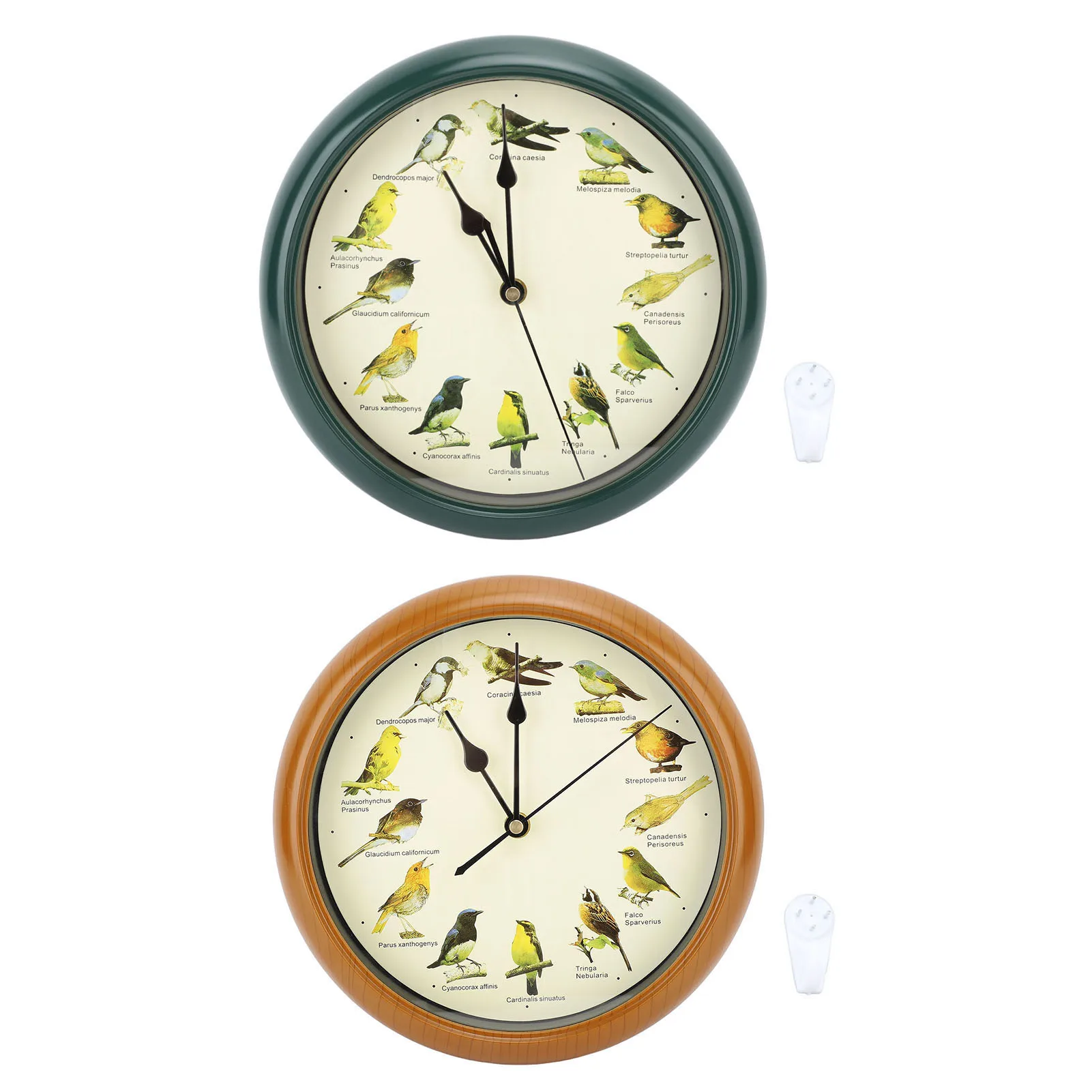 10 Inch Wall Clocks Multipurpose Silent Cuckoo Christmas Music Innovative 10 Inch Clocks Punctual Bird Calls for Living Room - Image 5