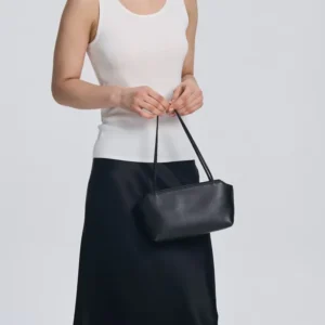 Row Terrasse Togo Water-Dyed Lambskin Handbag Women's Commuter Shoulder Bag Underarm Single Handle High-End Sensation
