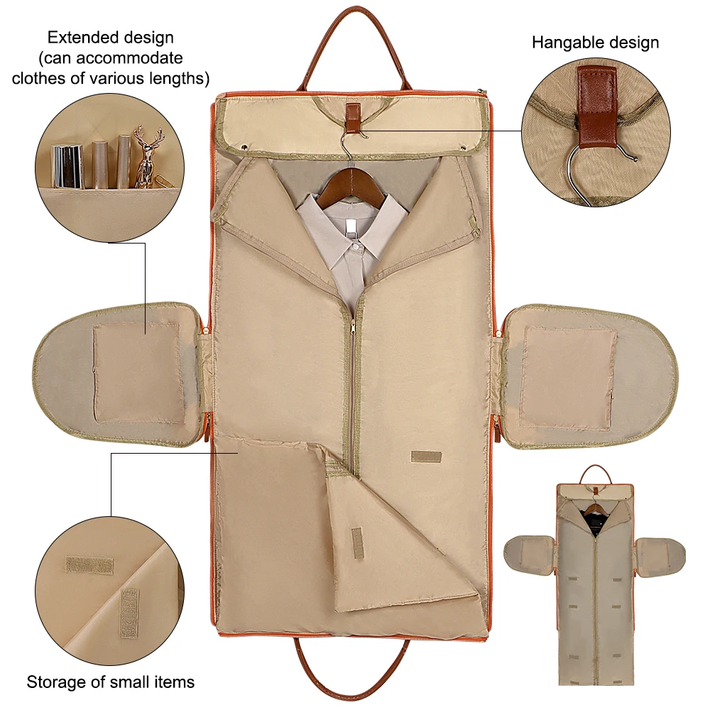 New Foldable Handbag Women's Travel Clothes Totes Large Capacity Luggage Handbag Sport Outdoor Fitness Multi Function Organizer - Image 3
