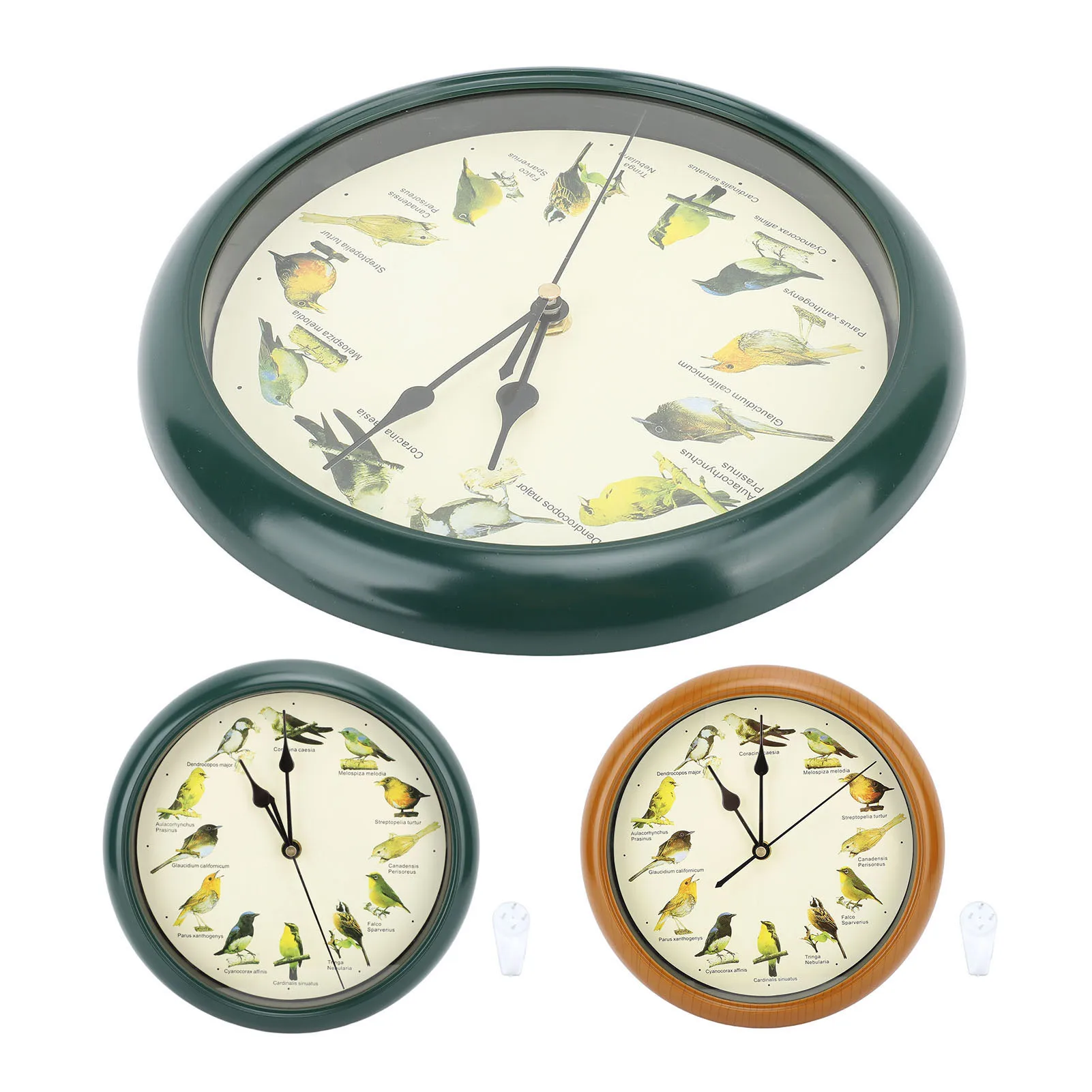 10 Inch Wall Clocks Multipurpose Silent Cuckoo Christmas Music Innovative 10 Inch Clocks Punctual Bird Calls for Living Room - Image 4