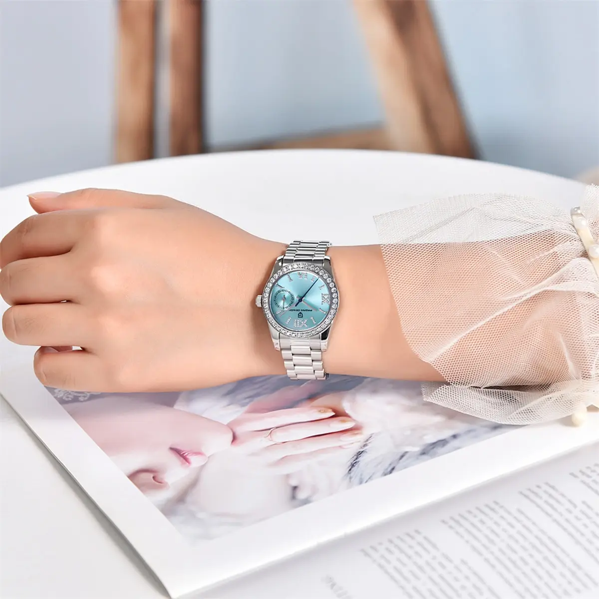 PAGANI DESIGN 2026 New 32MM Women's Wristwatch Elegant Luxury Quartz Watch For Women Fashion Waterproof Watches Sapphire Clock - Image 5