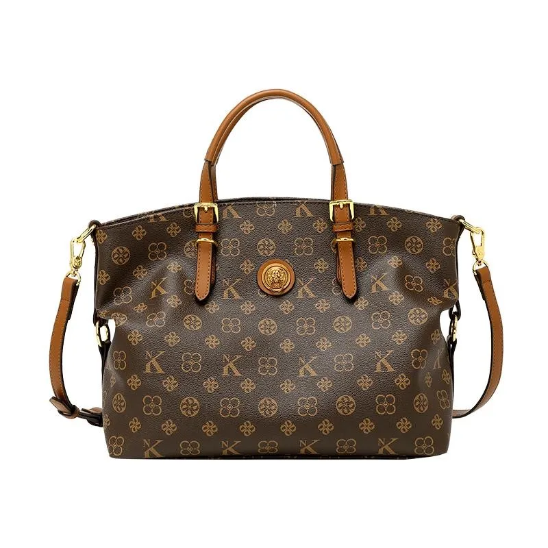 Ladies' Light Luxury Handbag 2025 New High-End Designer Fashion Retro Handbag Shoulder Bag Large Capacity Crossbody Bag Tote Bag - Image 5